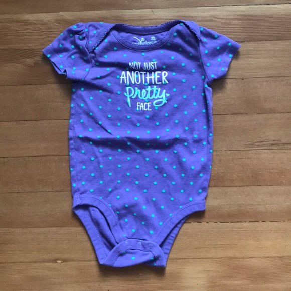 jumping beans Other - Purple Turquoise Short Sleeve Bodysuit 18 mos jumping beans Other - Purple Turquoise Short Sleeve Bodysuit 18 mos